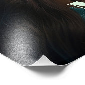 *~* Boho MÄRZ AQUAMARINE Headdress AP53 Fotodruck (Ecke)