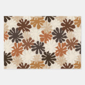 Boho Matisse Blumenmuster  Geschenkpapier Set (Vorderseite 2)