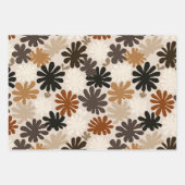 Boho Matisse Blumenmuster  Geschenkpapier Set (Vorderseite)