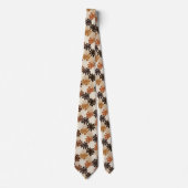 Boho Matisse Blumenmuster  Krawatte (Vorderseite)