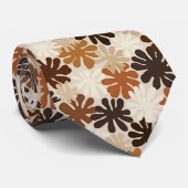 Boho Matisse Blumenmuster  Krawatte (Gerollt)
