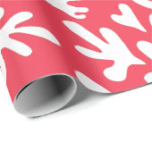 Boho Matisse Botanical Shapes Weihnachten Geschenkpapier (Rolleneckpunkt)