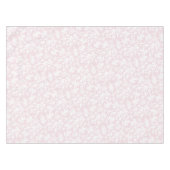 Boho Matisse Botanische Formen Muster rosa Tischdecke (Vorderseite (Horizontal))