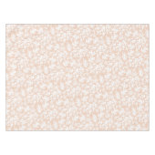 Boho Matisse Botanische Formen Muster Terrakotta a Tischdecke (Vorderseite (Horizontal))