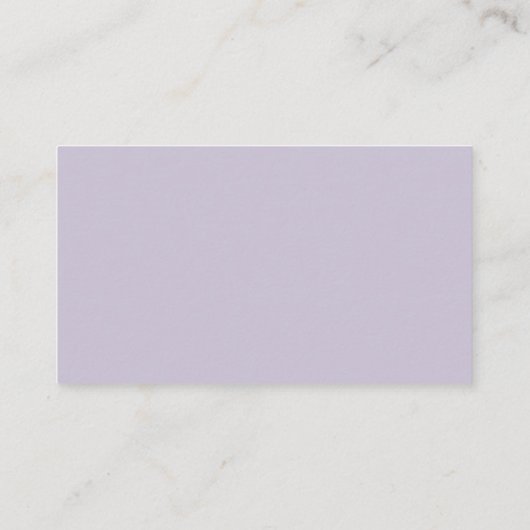 Boho Mauve und Lilac Blume Wedding Registry Card Begleitkarte (Rückseite)