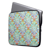 Boho Medallion Laptop-Ärmel Laptopschutzhülle (Vorderseite Links)