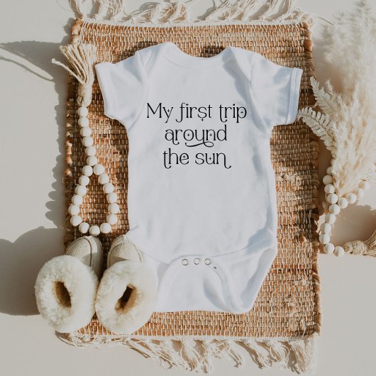 Boho meine erste Reise um den Sun Baby Bodysuit Baby Strampler
