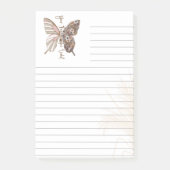 Boho Mental Health Butterfly 3M Post-it® Notizen (Vorderseite)