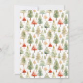 Boho Merry Little Baby Kleidung Wäscherei Baby Dus Einladung (Rückseite)