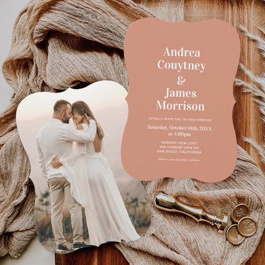 Boho Mexican Wedding Einladung