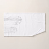 Boho-Mid-Century-Chic-Regenbogen Badhandtuch Set (Handtuch)