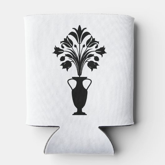 Boho Mid Century Flower Pot Dosenkühler (Rückseite)