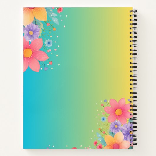 Boho Mind Notizblock (Rückseite)