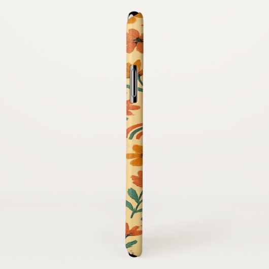 Boho Mini Floral Case-Mate iPhone Hülle (Hinten/Rechts)