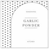 Boho Minimal Kitchen Pantry Jar Labels (Vorderseite)