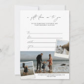 Boho Minimal Snapshot Fotos Fotografische Geschenk (Rückseite)