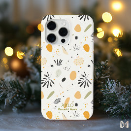 Boho Minimalist Nature Pattern - Abstract Pastel Case-Mate iPhone Hülle