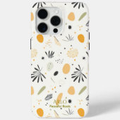 Boho Minimalist Nature Pattern - Abstract Pastel Case-Mate iPhone Hülle (Rückseite)