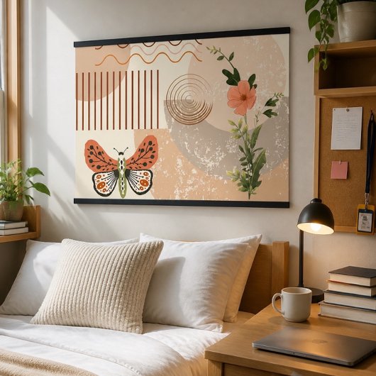Boho-Minimalist-Poster in neutralen Farben Poster
