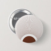Boho Minimalist Sun Button (Vorne & Hinten)