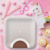 Boho Minimalist Sun Pappteller (Party)