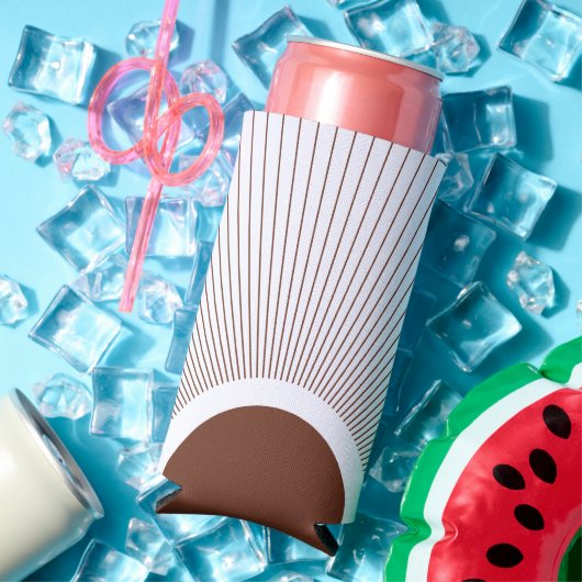 Boho Minimalist Sun Selters Dosenkühler (In Situ Sommer)