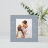 Boho Minimalistisch Ankündigung Datum freihalten (Stehend Vorderseite)