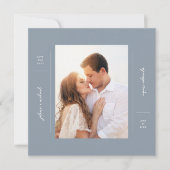 Boho Minimalistisch Ankündigung Datum freihalten (Vorderseite)