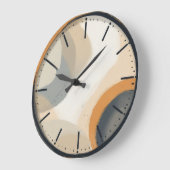 Boho Minimalistisch Designer Wall Clock Große Wanduhr (Winkel)