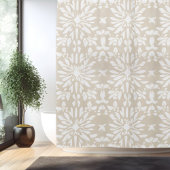 Boho Minimalistisch Mandala Duschvorhang