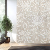 Boho Minimalistisch Mandala Duschvorhang