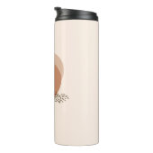 Boho minimalistisch | PERSONALISIERT Thermosbecher (Nach rechts gedreht)