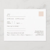 Boho Minimalistisch Vases | Liegeanforderung + Wah Postkarte (Rückseite)