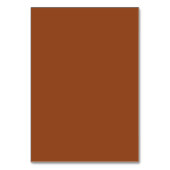 Boho Minimalistisch Wedding Terracotta Seating Cha Tischnummer (Rückseite)