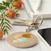 BOHO MINIMALISTISCHE BLÄTTER SCHLÜSSELANHÄNGER (Seite)