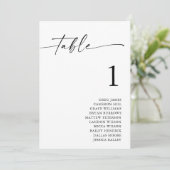 Boho Minimalistische Seekarten Ankündigung (Stehend Vorderseite)