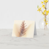Boho minimalistische Wandkunst Karte (Gelbe Blume)