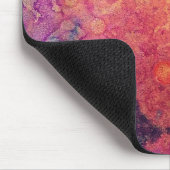 Boho Mixed Media Abstrakt von Angelandspot Mousepad (Ecke)