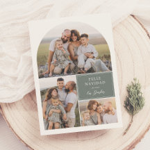 Boho Modern 4 Foto Arch Feliz Navidad