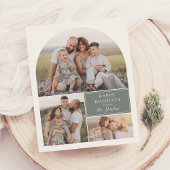 Boho Modern 4 Foto Collage Arch Weihnachtsbudget