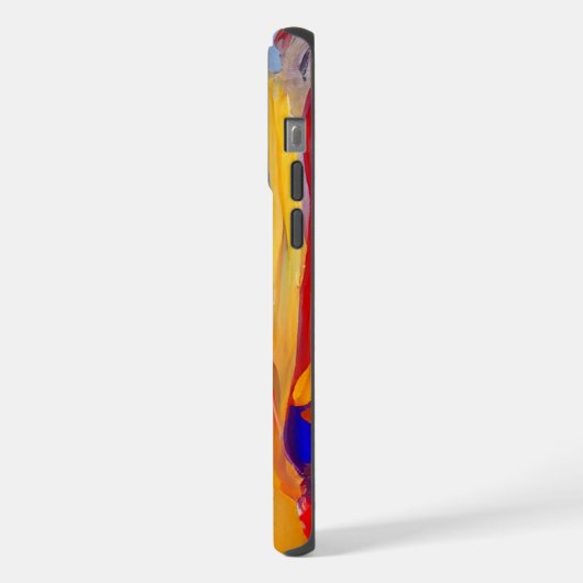 Boho Modern Abstrakt Artwork iPhone Hülle (Linke Seite)