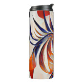 Boho Modern Abstrakt Artwork Thermosbecher (Nach links gedreht)