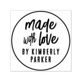 Boho modern aus Liebe, handgefertigt aus Individue Permastempel (Design)