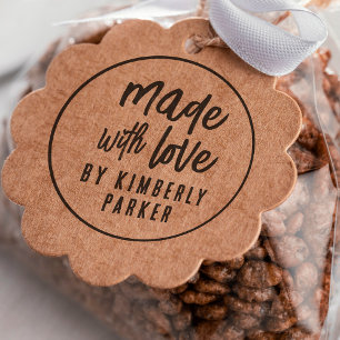 Boho modern aus Liebe, handgefertigt aus Individue Permastempel