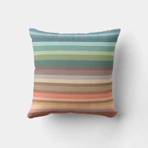 Boho Modern Chic Streifen Kissen