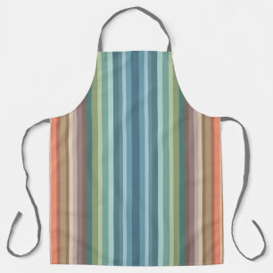 Boho Modern Chic Streifen Schürze