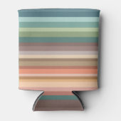 Boho Modern Chic Stripes Dosenkühler (Vorderseite)