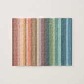 Boho Modern Chic Stripes Puzzle (Horizontal)