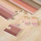 Boho Modern Chic Stripes Puzzle (Seite)