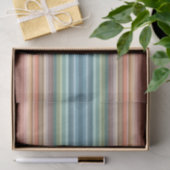 Boho Modern Chic Stripes Seidenpapier (Geschenk)
